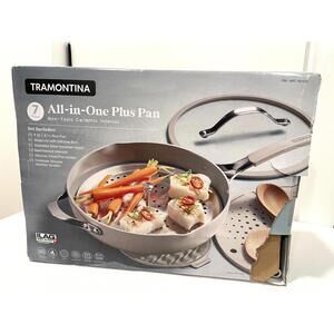 Tramontina All-in-One Plus Pan 7-Piece Set with Non-Toxic Ceramic Interior